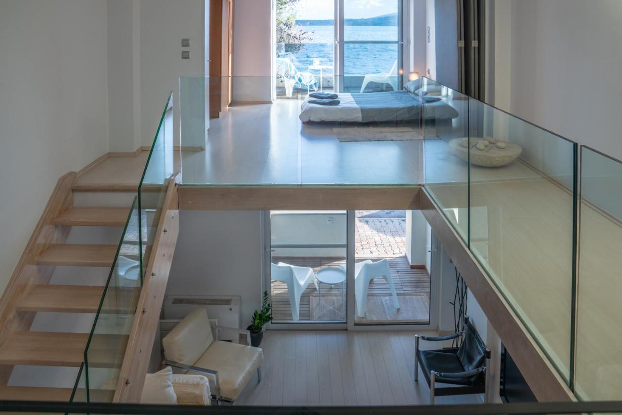 Seaside Maisonette In イテア エクステリア 写真